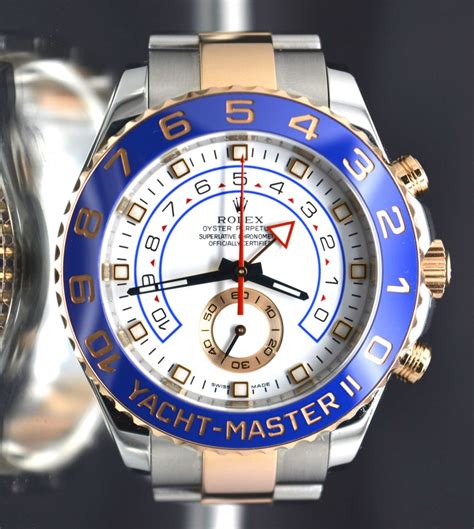 rolex midsize yachtmaster two tone|Rolex yacht master 2 for sale.